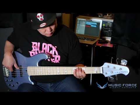 Lakland Skyline 55-02 Custom - Ice Blue Metallic image 12