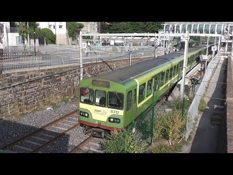 Dart Train number 8312 - Blackrock Station, Dublin