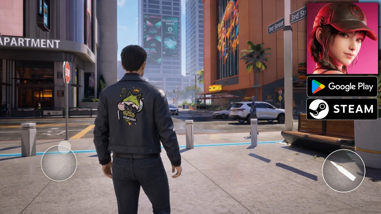 NOVO JOGO em MUNDO ABERTO estilo GTA e CYBERPUNK para Mobile e PC - Prism 2033