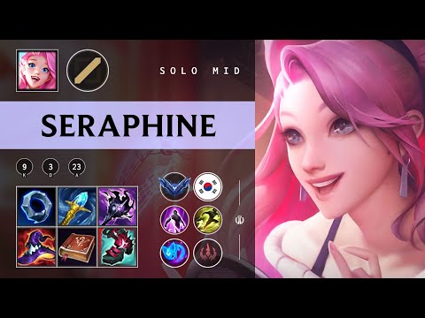 Seraphine Mid vs Orianna - KR Diamond Patch 25.23
