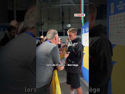 Voici les coulisses de la zone mixte, là où les joueurs passent après les matchs #CoupeduMonde
