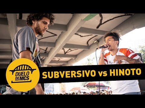 Hinoto vs Subversivo (1ª Fase) - Duelo de MCs - 08/09/19