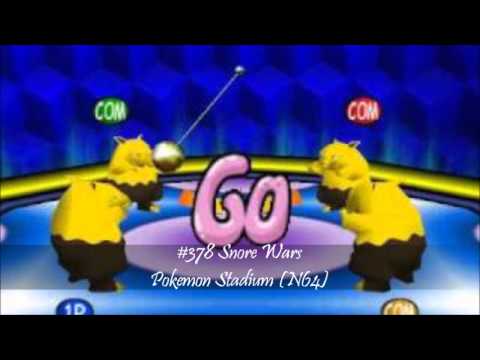 MistressZelda's List of Amazing VGM! #378 Snore Wars (Pokemon Stadium)