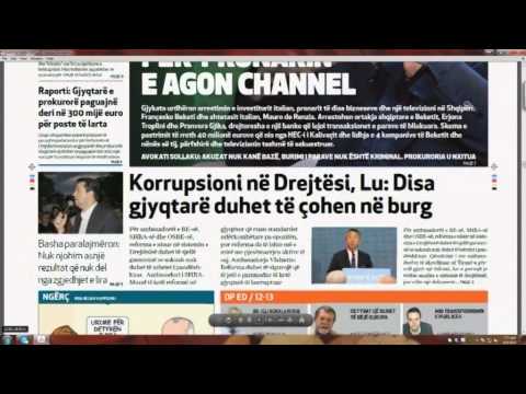 Pasqyra e shtypit të ditës- Ditë e Re- 09.06.15-Ora News