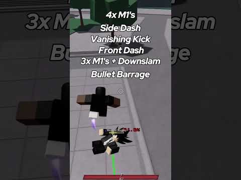 Easy One Shot Martial Artist Combo Tutorial | #roblox