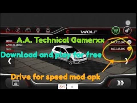 Drive for speed mod apk 100% working by T2.0 Gaming