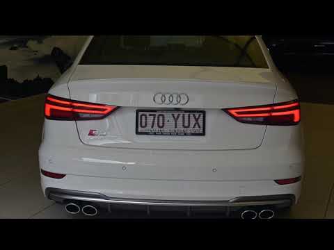 2019 Audi S3 8V MY19 2.0 TFSI Quattro Ibis White 7 Speed Automatic Sedan
