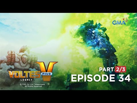 Voltes V Legacy: Voltes V vs Dainegu (Full Episode 34 – Part 2/3)