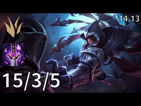 Talon Jungle vs Kha'Zix - EUW Master | Patch 14.13