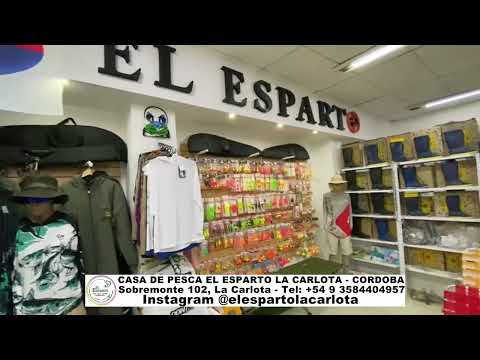 CASA DE PESCA EL ESPARTO CORDOBA. Sobremonte 102, La Carlota Tel: +5493584404957 @elespartolacarlota