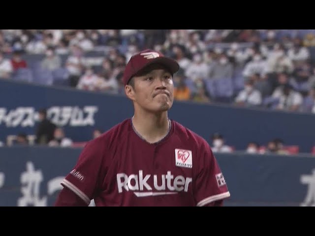 【7回裏】好ゲームを演出!! イーグルス・則本昂大 7回101球1失点の力投を披露!! 2022年5月8日 オリックス・バファローズ 対 東北楽天ゴールデンイーグルス