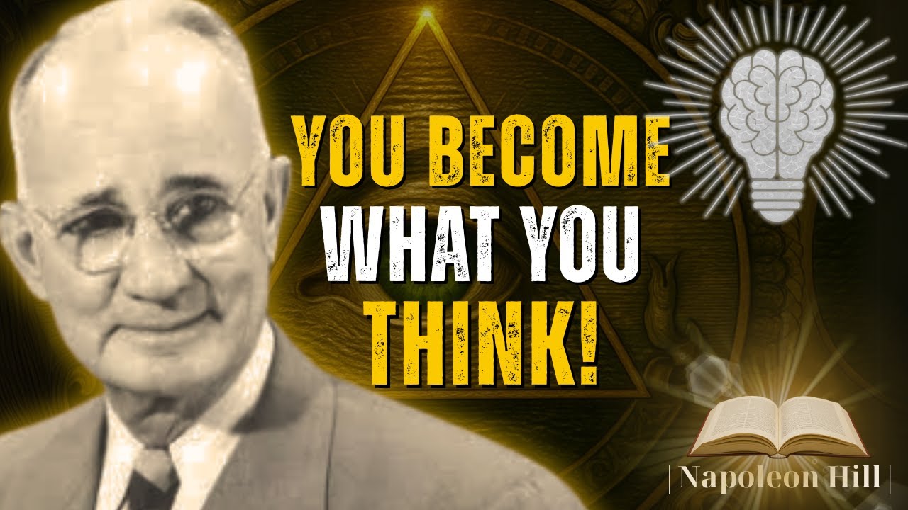 YOU BECOME WHAT YOU THINK : The Secret to Transforming Your Life | Napoleon Hill Motivation