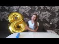 КАК НАДУТЬ ФОЛЬГИРОВАННУЮ ЦИФРУ ВОЗДУХОМ СВОИМИ РУКАМИ. ШАР ЦИФРА. ФОЛЬГИРОВАННАЯ ЦИФРА