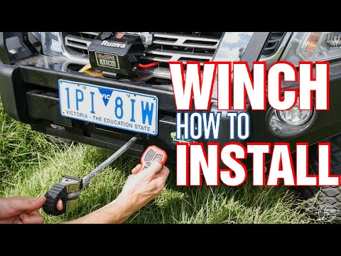 Runva 11xp Premium Review + Winch Install NP300 & Unboxing #ShedSessions