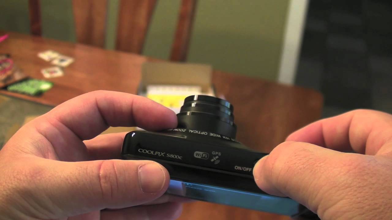 Nikon Coolpix S800c Android camera hardware - YouTube