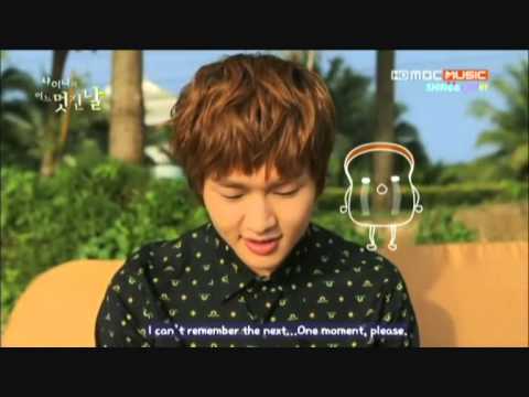 (Eng sub) Toast Song By ONEW SHINEE