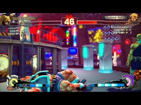 SSF4 AE:2012 carlos0516 (Zangief) vs ProudStrawberry (Gouken)