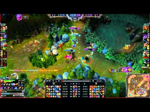 League of Legends D1 Zed Plays - Quadrakill with Deadly* Escape ft. xprofquackers & RF Legendary