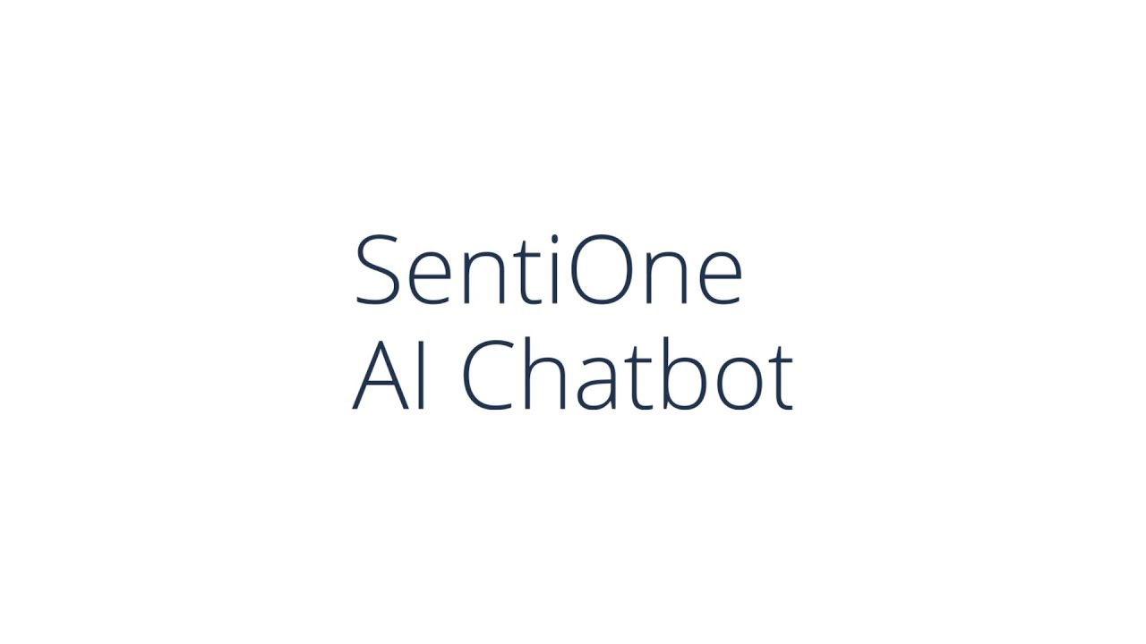SentiOne Automate chatbot presentation