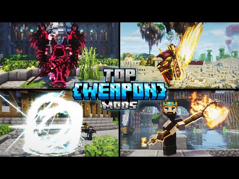 Top 15 Minecraft Weapon Mods (Forge/NeoForge)