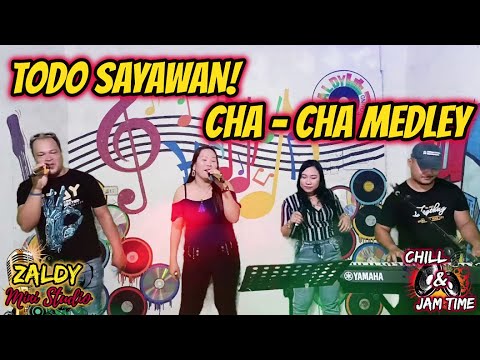 TODO SAYAWAN! CHA CHA MEDLEY - JAMMING TIME - RAMBO, CHEN, INGGO (D.I.)w/ MJ DUO - ZALDY MINI STUDIO