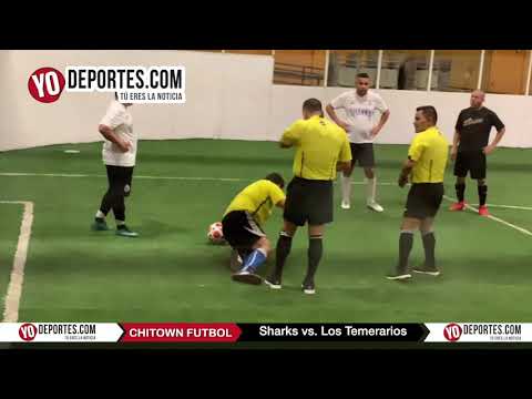 Sharks vs. Temerarios Final B Veteranos Chitown Futbol