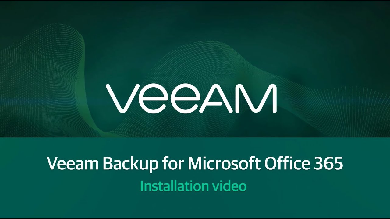 Instalación rápida de Veeam Backup <em>for Microsoft Office 365</em> video