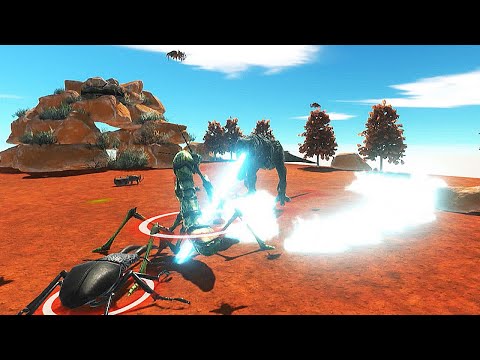 GODZILLA VS ALL UNITS (Giant Invertebrates) - Animal Revolt Battle Simulator