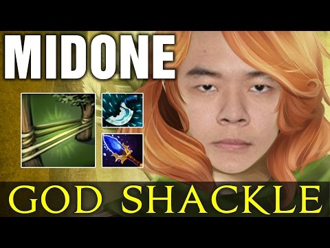 Dota 2 MidOne Windranger - GOD SHACKLE - 18 Kills no Death