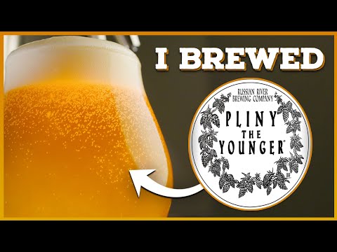 I brewed the WORLD'S MOST HYPED BEER [Pliny the Younger Recipe]