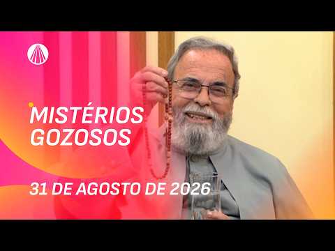 Terço de Aparecida com Pe. Antonio Maria - 31 de agosto 2026 [Mistérios Gozosos]