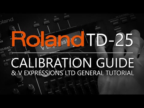 Roland TD-25 Calibration Guide | V Expressions Ltd