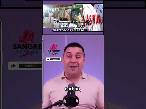 Y tenemos el estímulo para peloteros destacados en Las Tunas.