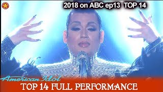 Ada Vox sings “The Show Must Go On” BIGGEST VOICE  American Idol 2018 Top 14