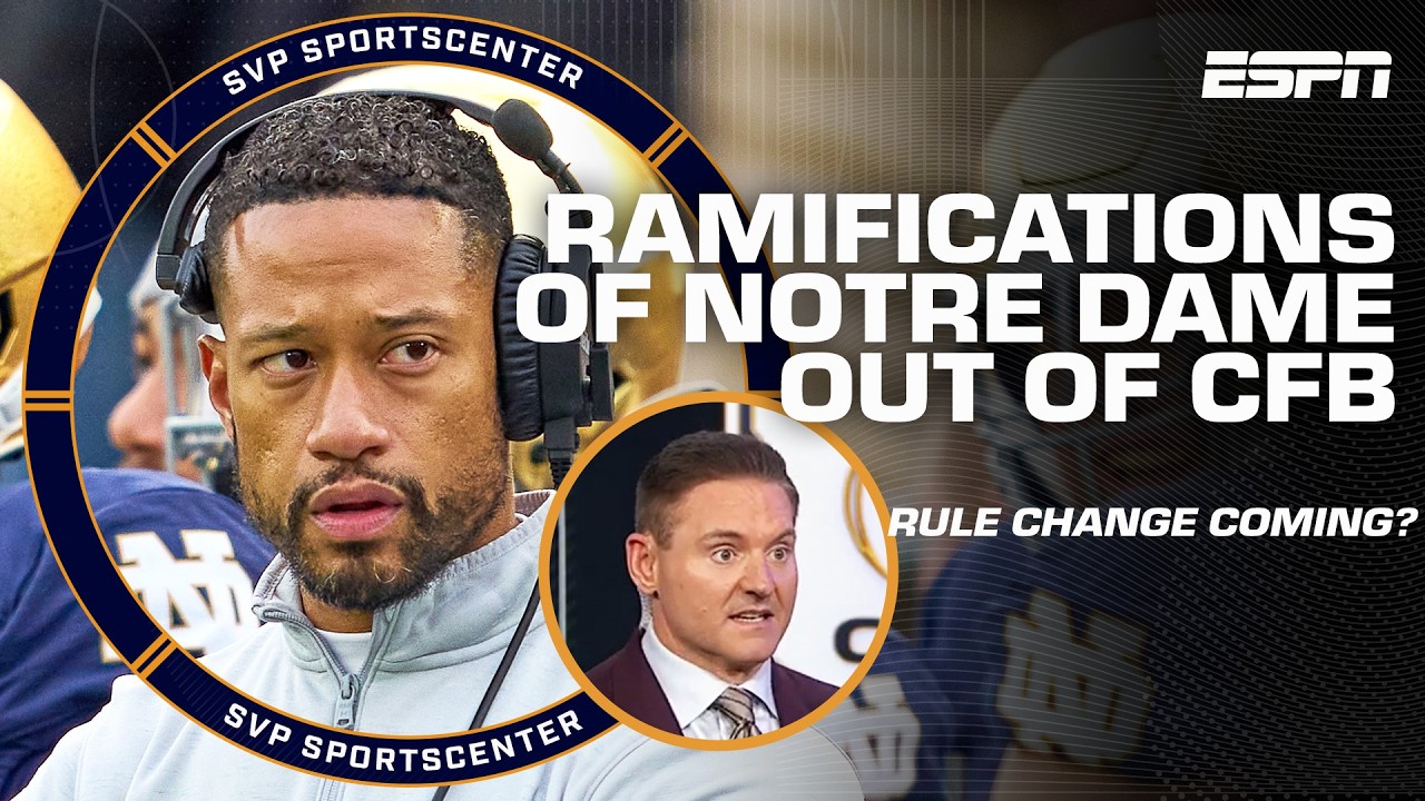 FIX THE RULES! 🗣️ How Notre Dame's CFP snub may CHANGE THE FORMAT again 👀 | SC with SVP