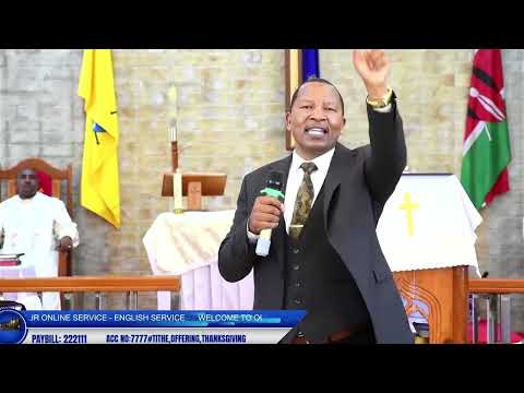 Kikuyu service Preaching at ACK BISHOP KARIUKI KIAHURIA.