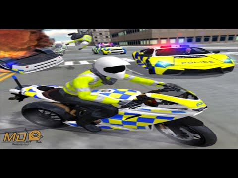 Police Car Driving: Crime Cit‪y - Gameplay IOS