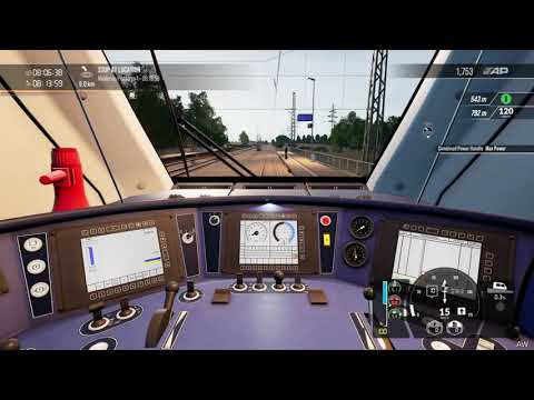 Train sim world 2, rush hour, Dresden, Grobenhain to Coswig, PS4 Pro