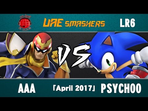 SSB4 Apr 2017: AAA (C. Falcon) vs Psychoo (Sonic) - LR6