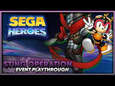 SEGA HEROES | Sting Operation Event