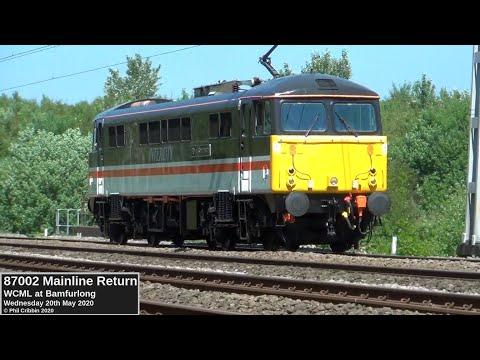 87002 Returns! - 20th May 2020