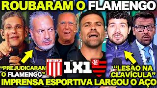 METERAM A MÃO no FLAMENGO ! ESTUDIANTES 1 X 1 FLAMENGO ! ARRASCAETA FORA DA COPA DO MUNDO ?
