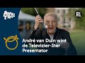 ? Peter Pannekoek reikt de Televizier-Ster Presentator uit aan André van Duin