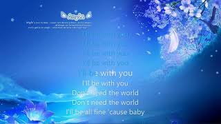 be with you(leslie clio)-歌词伴奏