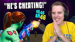 So I 1v1'd My Viewers While SECRETLY Using Aimbot…