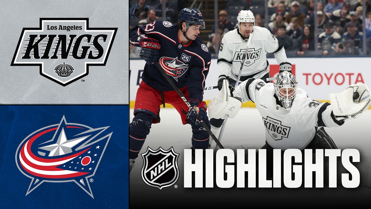 03월10일 LA킹스 콜럼버스 NHL 하이라이트