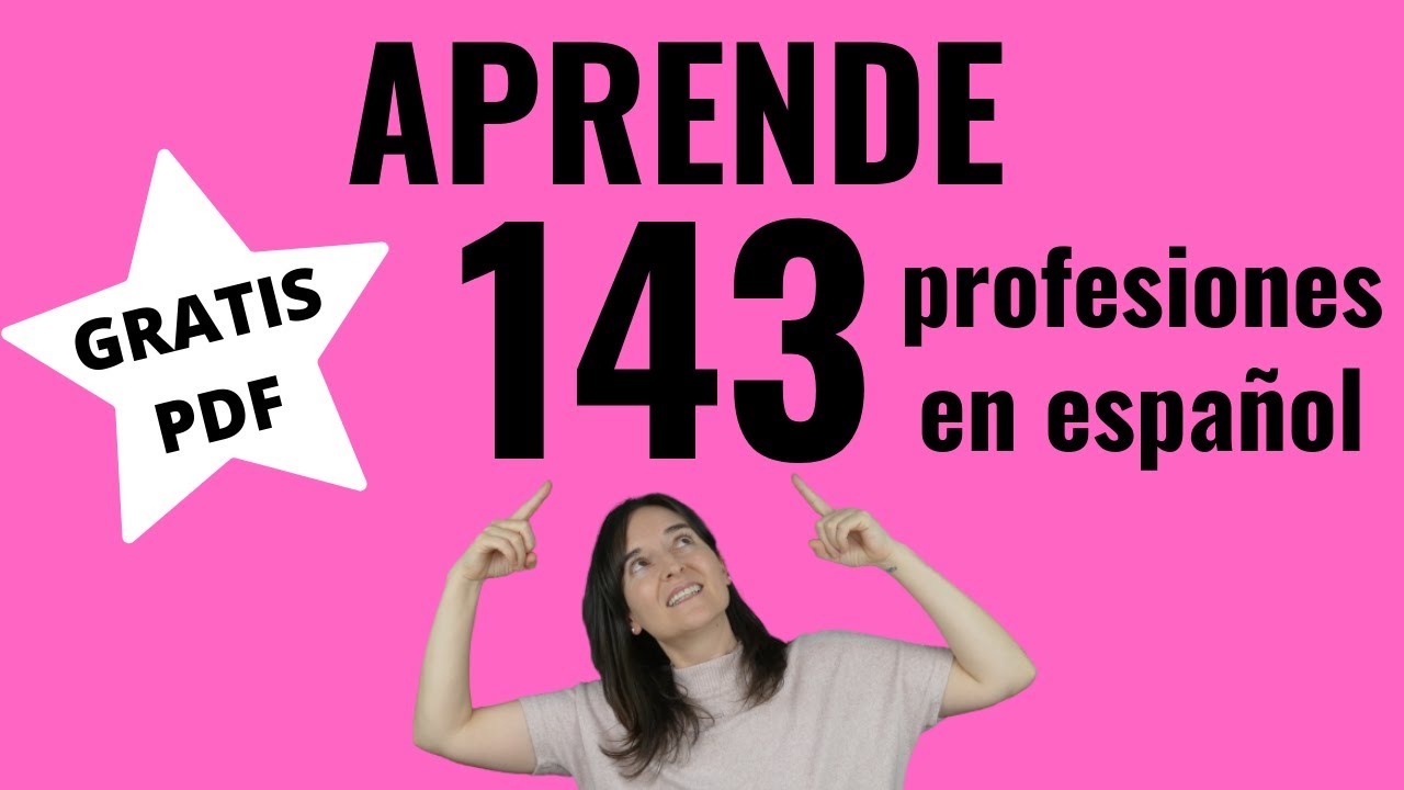 👮APRENDE 143 profesiones y oficios en español