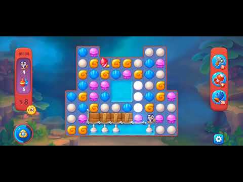 Fishdom Hard Level 10534 (with Double Lightning Boosters) @choraelmin