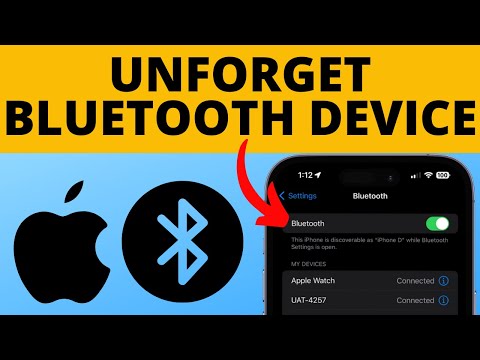 How to Unforget a Bluetooth Device on iPhone - Reconnect iPhone Bluetooth