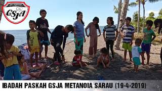 preview picture of video 'Ibadah Pantai GSJA Metanoia Sarau'